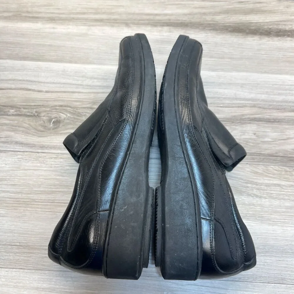 GDefy Gravity Defy Marseille Men Shoes Black 12 Leather‎ Slip On Comfort Loafers
